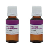 2x QTX Fog Fluid Scent Fragrance 20ml (Menthe)